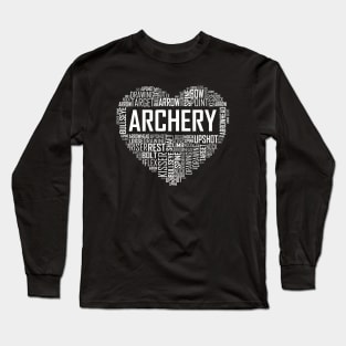 Archery Heart Long Sleeve T-Shirt